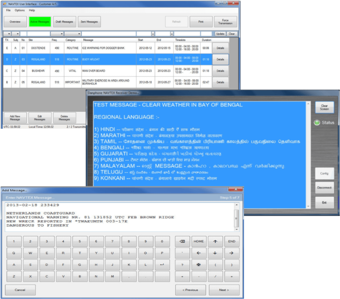 NAVTEX UNICODE system