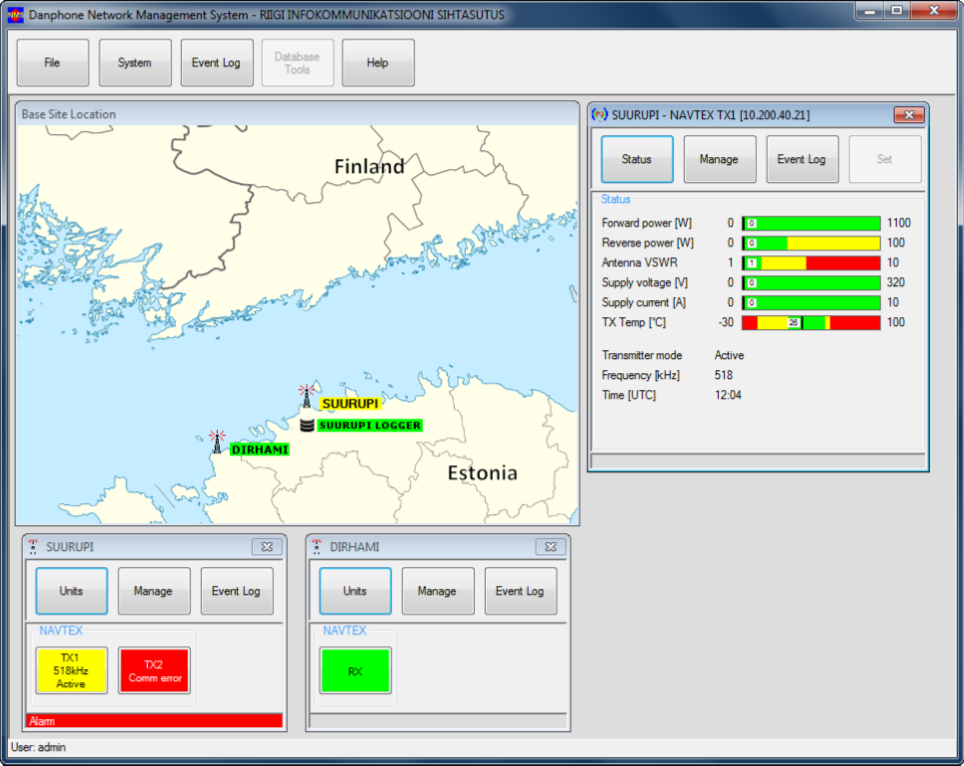 NAVTEX network Management