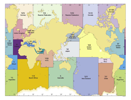 NAVTEX sea areas